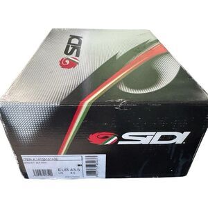 Sidi Genius 7 road cycling shoes in Black (BLK), size EUR 43.5 (US 9.5)